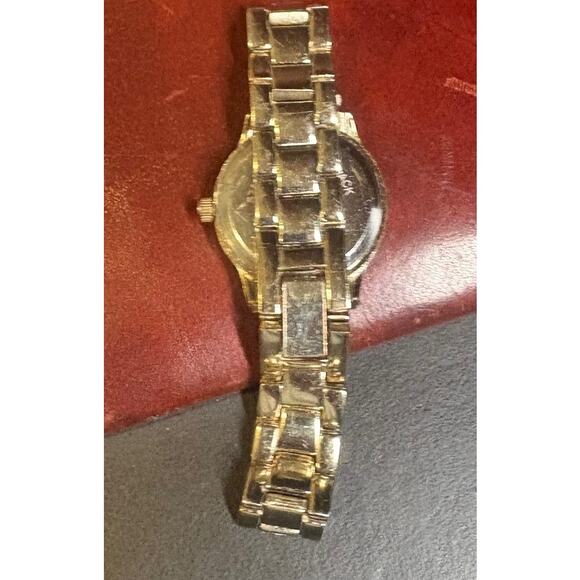 Women's 25mm Gold ToneJessica Carlyle Watch, Crystal Accents - Picture 3 of 4